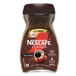 NESCAFE CAFÈ SOLUBLE NATURAL 100GRS