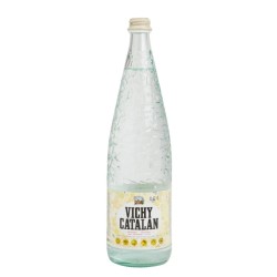 VICHY CATALAN AGUA MINERAL CON GAS 1L.