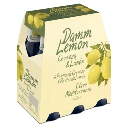 DAMM LEMON CERVEZA CON LIMÓN PACK-6
