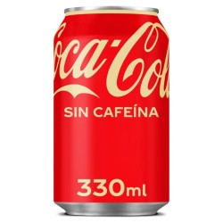 COCA-COLA REFRESCO DE COLA SIN CAFEÍNA EN LATA