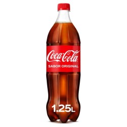 COCA-COLA REFRESCO DE COLA 1,25L.