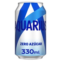 AQUARIUS REFRESCO ZERO AZUCAR EN LATA