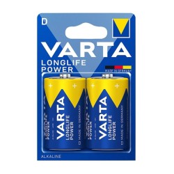 VARTA PILA ALCALINA D LONGLIFE POWER