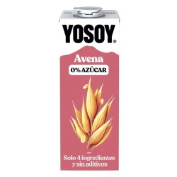 YOSOY BEBIDA DE AVENA 0% AZÚCAR EN CARTÓN