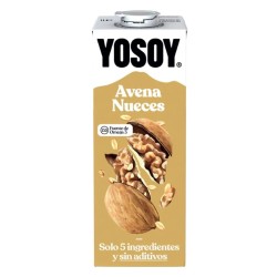 YOSOY BEBIDA DE AVENA CON NUECES EN CARTÓN