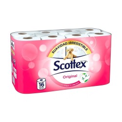 SCOTTEX PAPEL HIGIÉNICO ORIGINAL 16