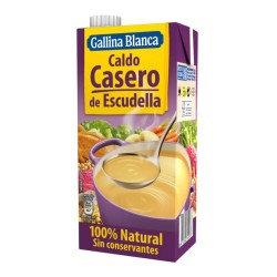 GALLINA BLANCA BROU D'ESCUDELLA 1L.